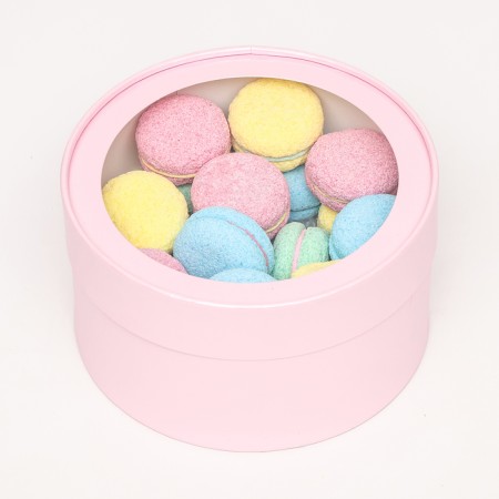 Gift box "Tenderness", pink mother -of -pearl placed with a terminal, 18 x 10 cm-1