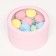 Gift box "Tenderness", pink mother -of -pearl placed with a terminal, 18 x 10 cm