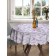 The tablecloth "Summer butterflies", Round, Saten, D = 150 cm