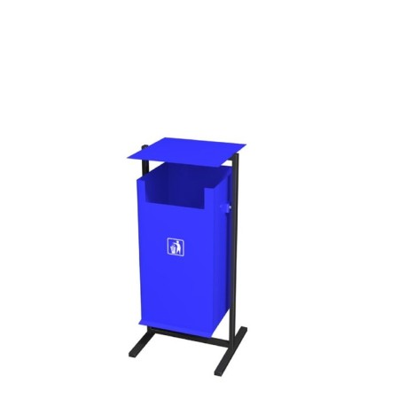 Urn 30 l "gnome", blue color