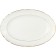 Oval Constance dish, decor "Golden thread, gold layer", 39 cm