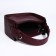 TEXTURA bag on the zipper, small size, burgundy color