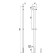 Terminus uno "Circle" electric heated towel rail, 1600x32 mm, black matte