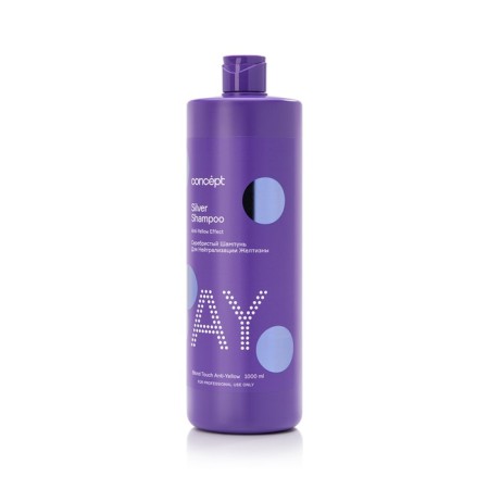 Silver shampoo Concept Anti-Yellow for light shades, 1000 ml-1