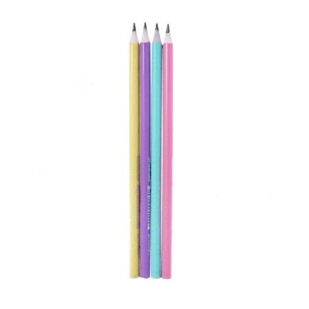 Chernographic pencil (simple) Hb, Calligrata Pastel, sharpened, plastic, trihedral, mix-4
