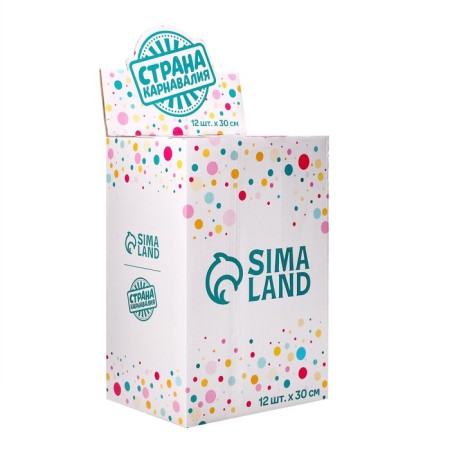 Pneumatic clap Star Birthday 30 cm-1