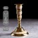 Summary for 1 candle "marble" brass 13 cm