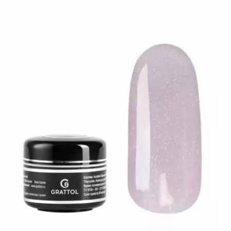 GRATTOL CAMOUFLAGE FARFOR No. 04, 15 ml modeling gel