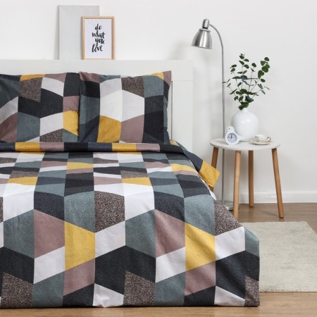 Bed linen saving and 2 joint venture "Decor" 175x215cm, 180x215cm, 70x70cm-2 pcs, Kolisatin, 80 g/m²-2