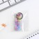 Acrylic key keychain, “sweet” plate, 8 x 2 cm