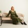 Women's dress Midy Mist Plus-Size, R. 54, Haki