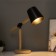Table lamp "Relis" E27 40W black 15x15x44 cm Risalux