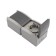 Vertical 2nd outlet (ceramics) Industrial IP54 with grounding, o/y, gray kranz
