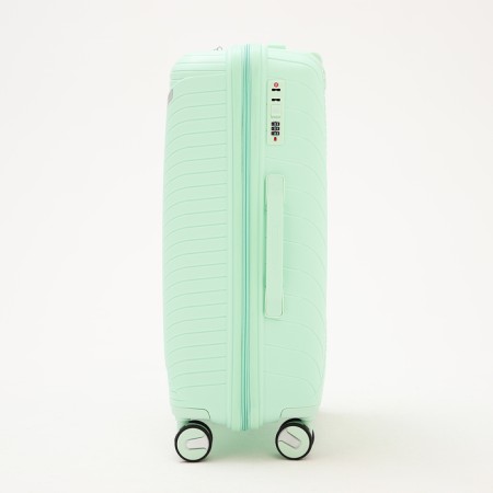 Middle suitcase 24 ", lightning department, code castle, 4 wheels, mint color-2