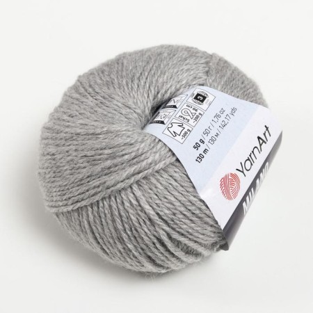 Yarn "Milano" 8%alpaca, 20%wool, 8%viscose, 64%acrylic 130m/50g (867)-1