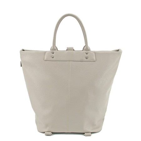 Bag Schoper, Lightning Department, gray-beige color 35x28x17.5cm-1