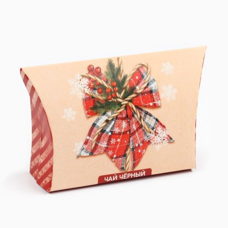 Black tea "New Year's Bow", with the taste of gingerbread, 20 g.-1