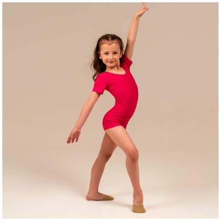 A swimsuit for gymnastics and dancing Grace Dance, p. 30, raspberry color-1