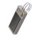 External battery Hoco J104A, 20,000 mAh, 2 Type -C, 1 USB, 1 Micro - USB, 3 A, display, gray