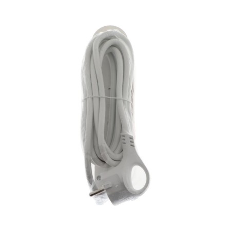 Duwi extension cord, 3 sockets, 3 m, 10 a, 2200 W, PVS 3x0.75 mm2, with salary, white-7