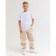Children's pants Minaku: Basic Line Kids, beige color, height 146