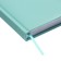 Dated 2025 diary, A5, 176 sheets of Escalada, a solid cover of artificial leather with foam rubber, pancake embossing, liesse, block 70 g/m2, green