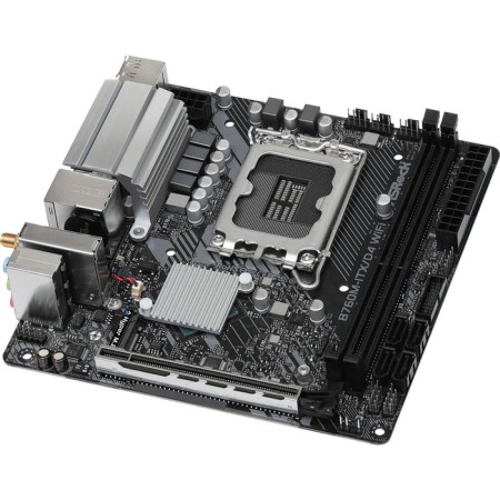 ASROCK B760M-RITX/D4 WIFI SOC-1700 Intel B760 2XDDR4 Mini -itX AC`97 8ch (7. 106498-3