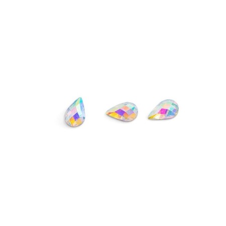 Rhinestones for nail design holographic TNL, average drop, 10 pcs