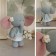 Set for sewing toys-baby "Elephant Teresa", 17 cm