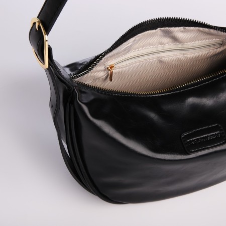Women's bag with lightning, black color-5