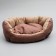 Lesse "Comfort", 49 x 36 x 17 cm, martial, brown