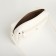 Women's bag with lightning, white color