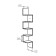 The angle of the angular hinged loft, 224x224x1280, white