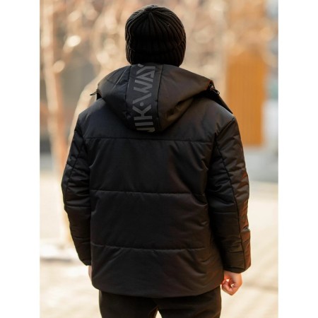 Boy jacket, height 158 ​​cm, black color-3