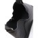Female bag, artificial leather, 295x380x95 cm, black