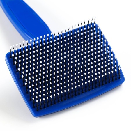 Pucoproding Plastic soft with rounded teeth, medium, 9 x 15.5 cm, blue-1