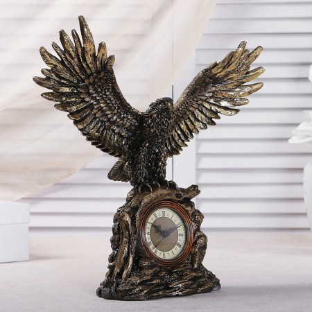 Table Kamin watches "Eagle straightened wings", 35 cm, gold-1