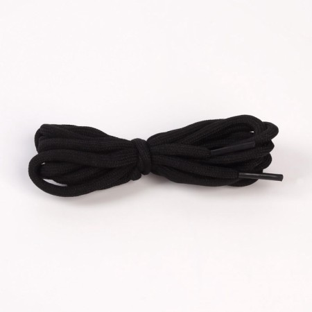 Shoes for shoes, steam, round, d = 5 mm, 90 cm, black color-3