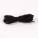 Shoes for shoes, steam, round, d = 5 mm, 90 cm, black color