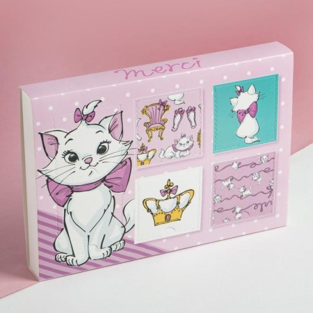 Gift set of socks Advent, 6 pairs "Marie", cats aristocrats, 18-20 cm-3
