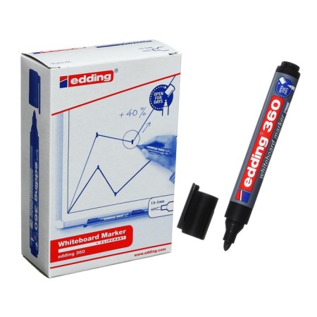 Marker for the board Edding E -360/1, 1.5 - 3.0 mm, black