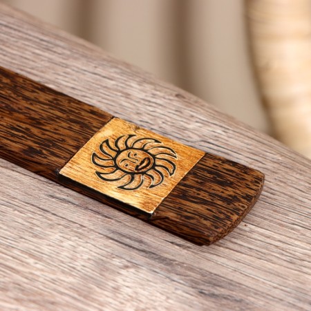 Bowing stand "Sun" palm, horn 25 cm-1
