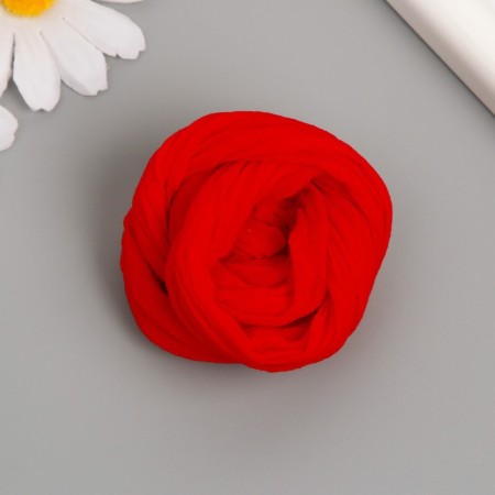 Kapron for flowers single -color "red" 50 cm