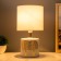 Table lamp "Duo Arbor" E14 40W white 15x15x28 cm Risalux