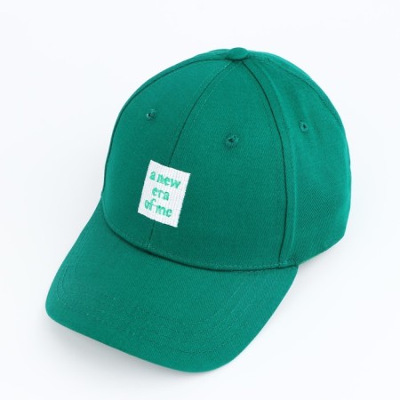Women's cap A new era of me, Green color, rr 56-6