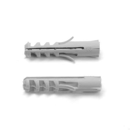 Shurup-ring, tundra, with dowel, 4x50 mm, white zinc, 6 pcs-5