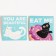 Gift set of thermos and socks 3 pairs KAFTAN CAT, p. 37-39 (23-25 ​​cm)