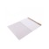 A3 watercolor folder, 20 sheets "Architecture", block 200 g/m2, drawing