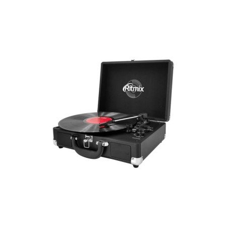 Ritmix LP-120 vinyl disks player, 6 W, RCA, Jack 3.5, Black-1
