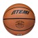 Basketball ball ATEMI, size 7, rubber, 8 panels, BB100N, district 75-78, glued